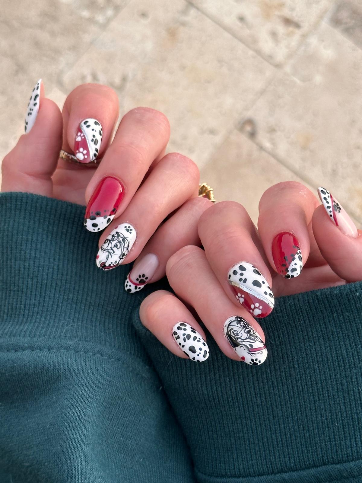 Nail art personnage sur-mesure